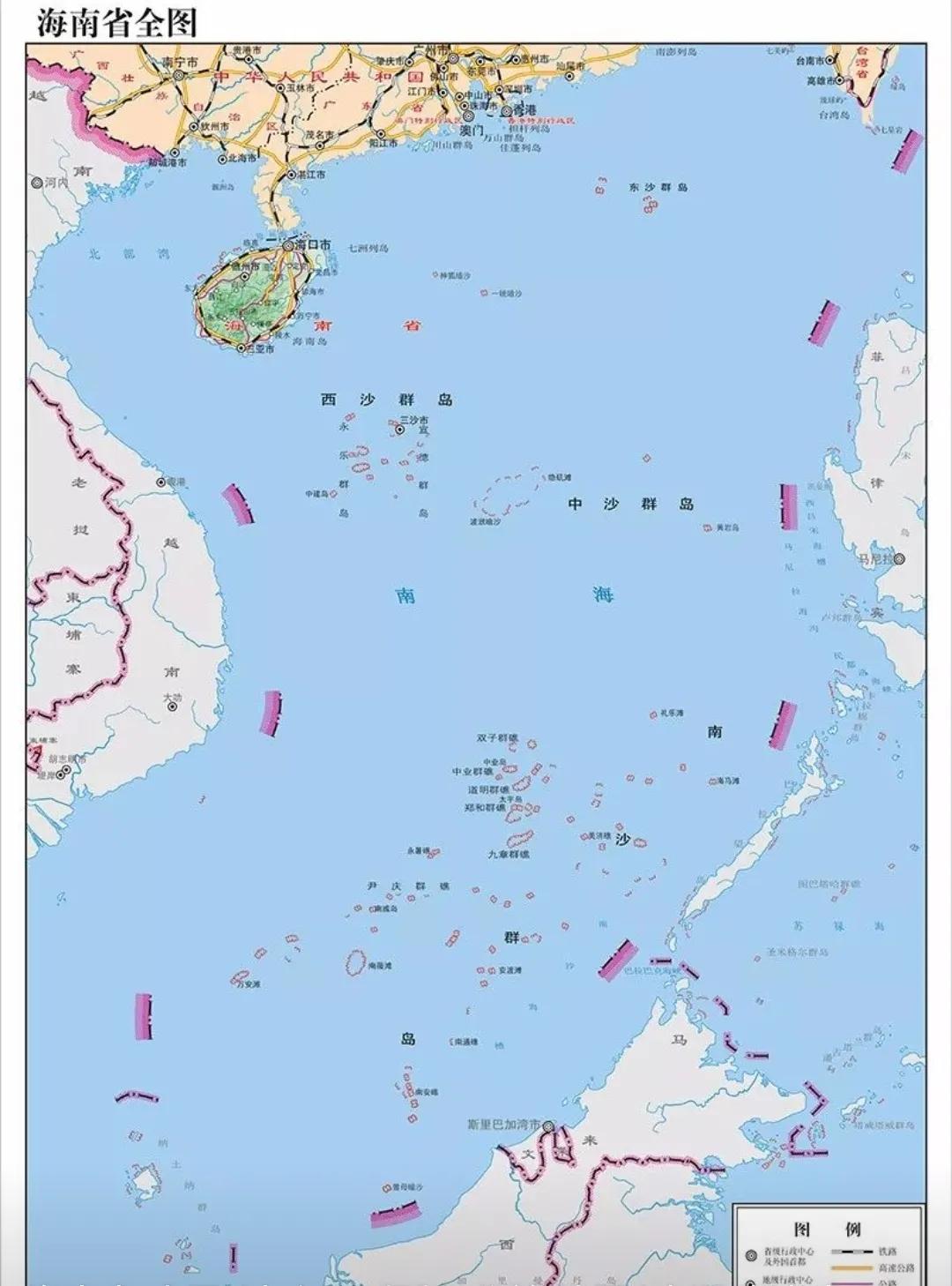 南海地圖高清版大圖，探索神秘的海洋疆域，南海高清地圖大圖，探索神秘海洋疆域之旅